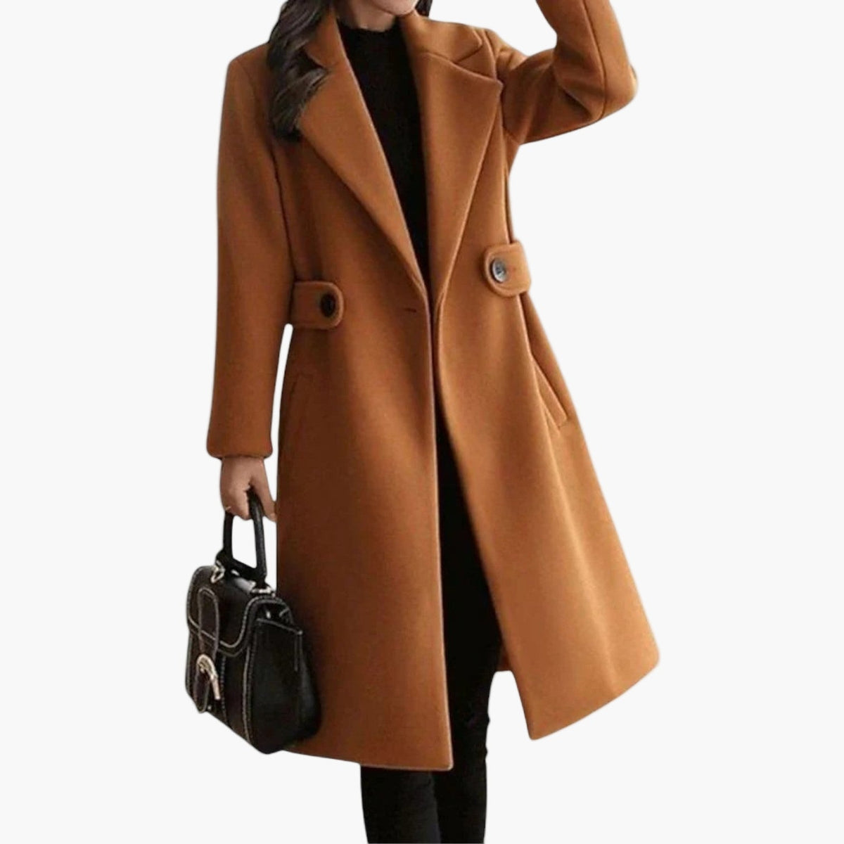 Claudia Classic Double-Breasted Winter Coat