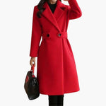 Claudia Classic Double-Breasted Winter Coat