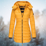 Nicole Long Hooded Puffer Jacket