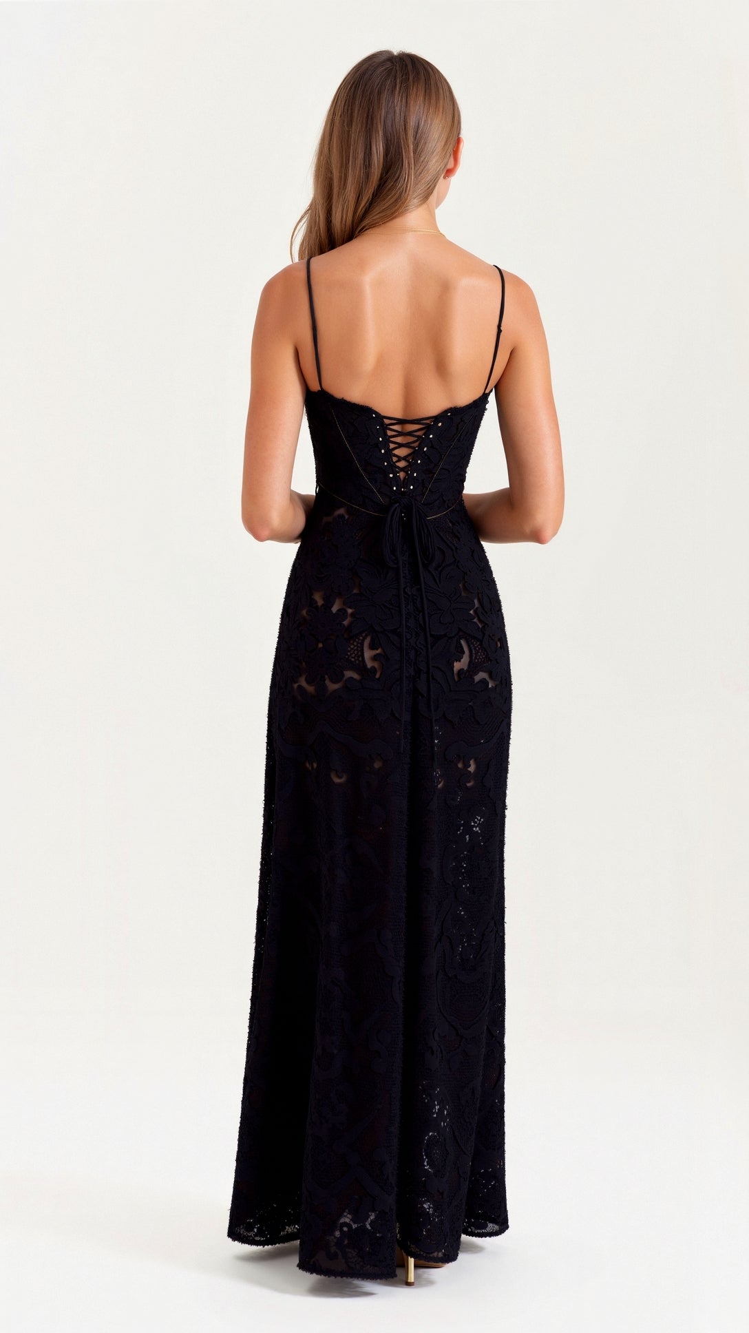 Daniela Bustier Wedding Guest Maxi Dress