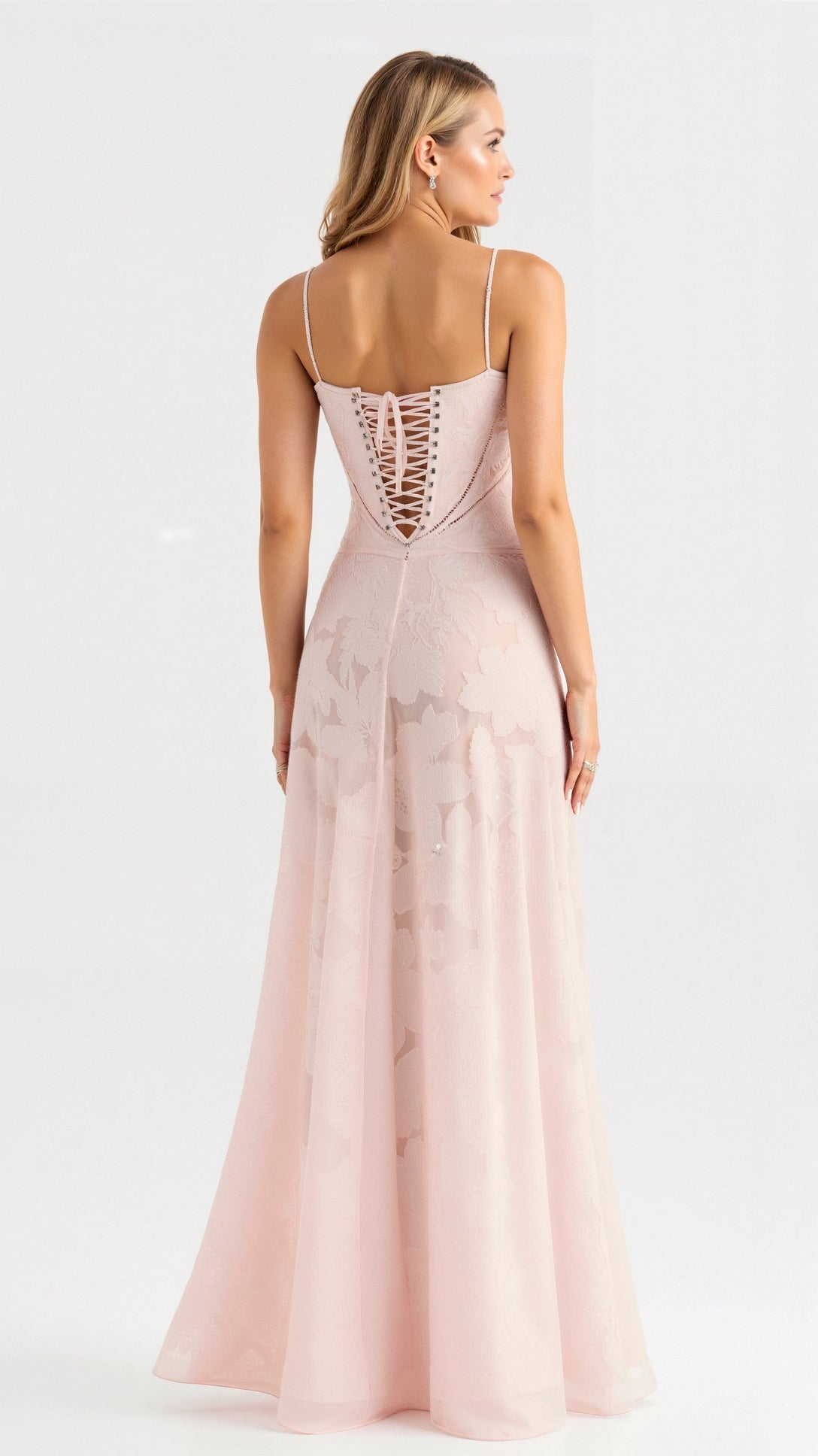 Daniela Bustier Wedding Guest Maxi Dress