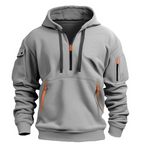Samuel Casual Zip-Pocket Hoodie