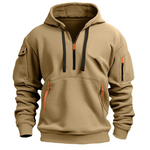 Samuel Casual Zip-Pocket Hoodie