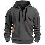 Samuel Casual Zip-Pocket Hoodie