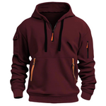 Samuel Casual Zip-Pocket Hoodie