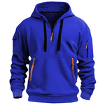 Samuel Casual Zip-Pocket Hoodie