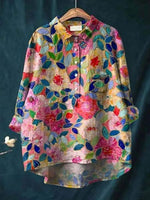Monette | Floral Blouse, women's blouse – view 10