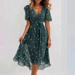 Floral Flowing Midi Dress