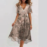 Floral Flowing Midi Dress