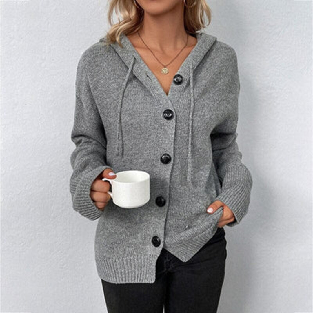 Gudrun Button Front Casual Cardigan