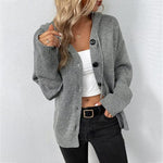 Gudrun Button Front Casual Cardigan