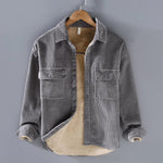 Peter Corduroy Button-Front Jacket