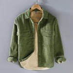 Peter Corduroy Button-Front Jacket