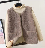 Andrea Cozy Sleeveless Winter Vest