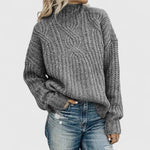 Andreas Ribbed Long-Sleeve Winter Sweater