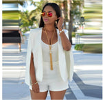 Jana Open-Front Long-Sleeve Blazer