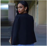 Jana Open-Front Long-Sleeve Blazer