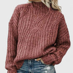 Andreas Ribbed Long-Sleeve Winter Sweater