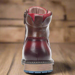 Elias Casual Lace-Up Ankle Boots