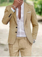 Bruno Classic Two-Button Wedding Suit Set