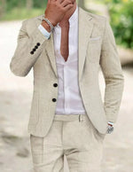 Bruno Classic Two-Button Wedding Suit Set