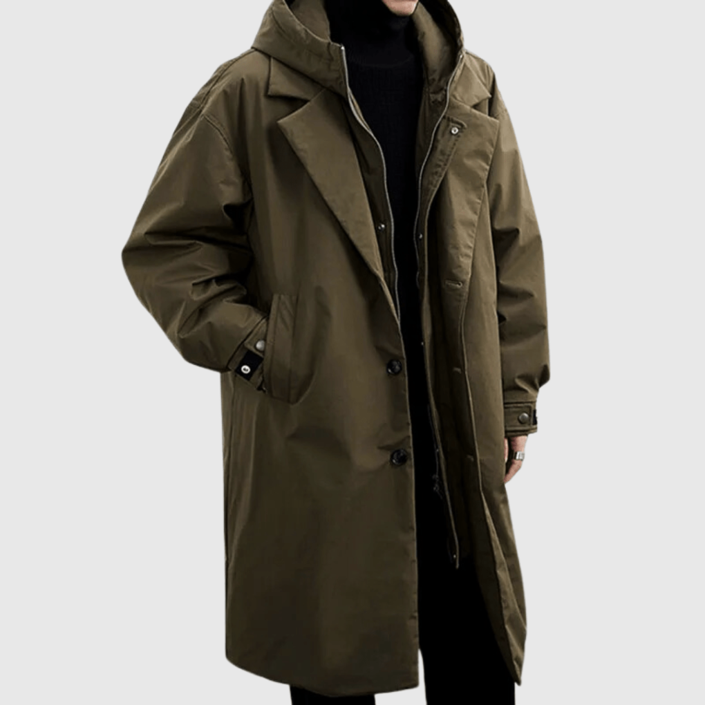 Jakob Waterproof Hooded Rain Jacket