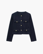 Savile Crop Blazer, women's blazer – view 2