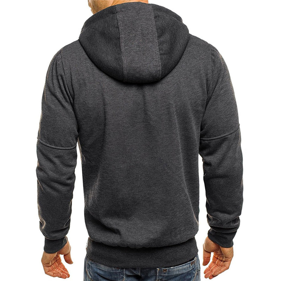 Karl Casual Zip-Up Hoodie
