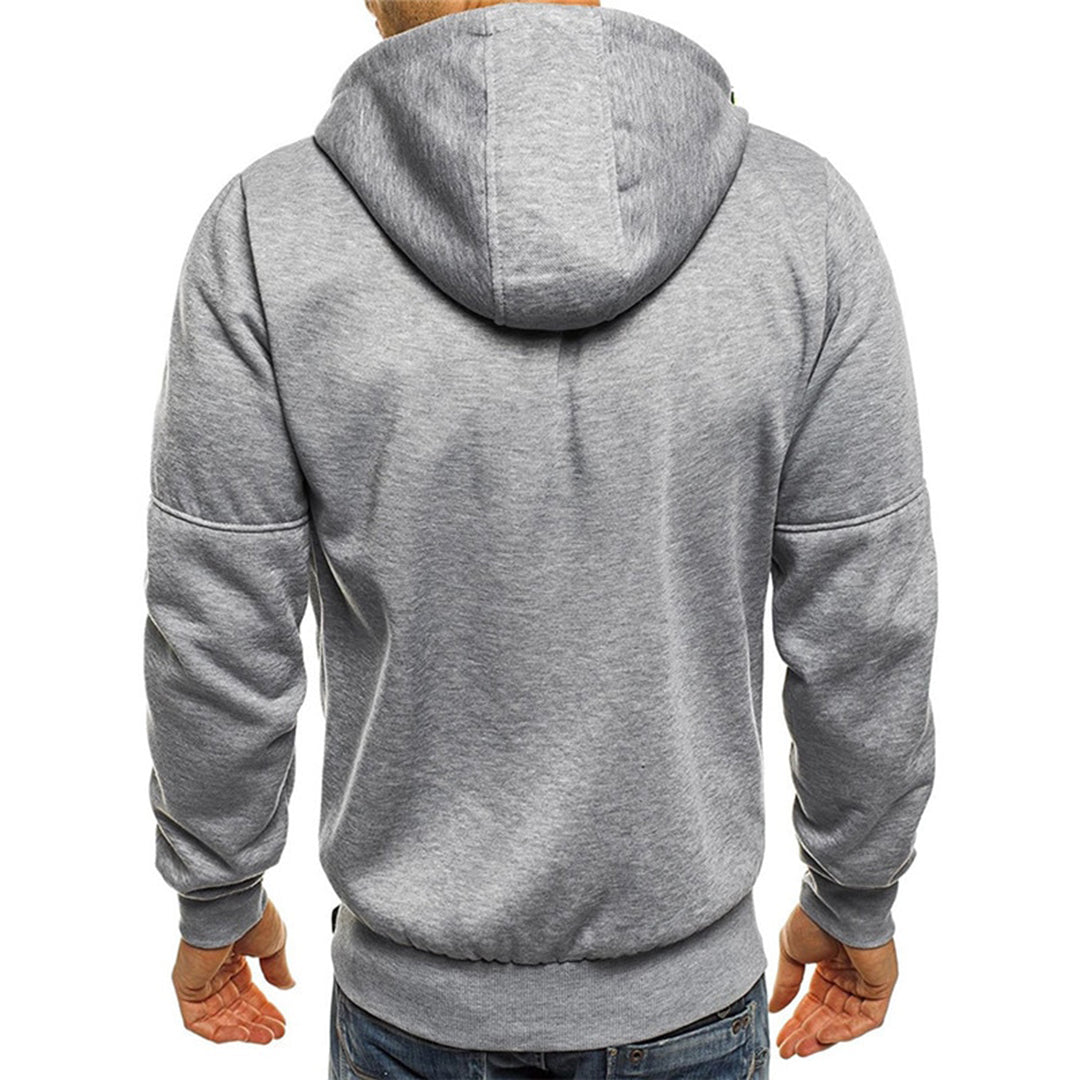 Karl Casual Zip-Up Hoodie