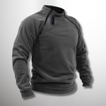 Friedrich Quarter-Zip Mock Neck Sweater