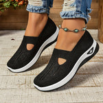 Lydia Slip-On Knit Walking Sneakers
