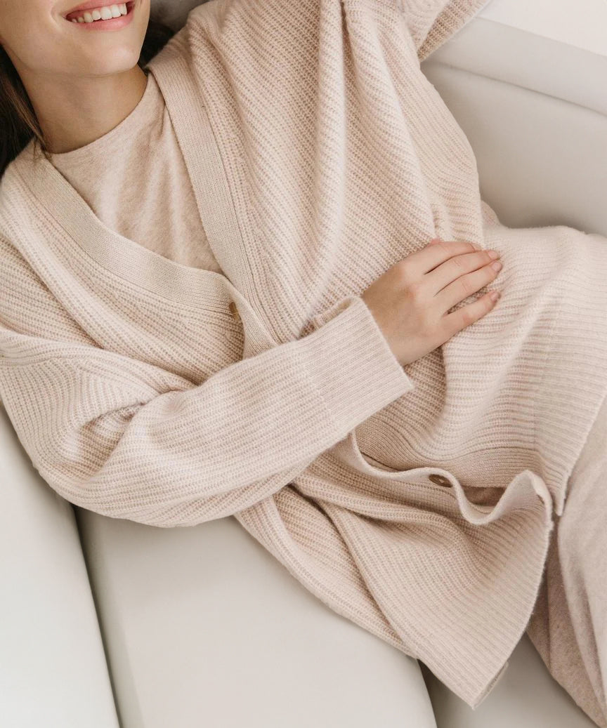 Johanna Oversized Button-Up Cardigan