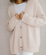 Johanna Oversized Button-Up Cardigan