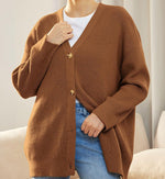 Johanna Oversized Button-Up Cardigan