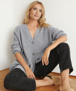 Johanna Oversized Button-Up Cardigan
