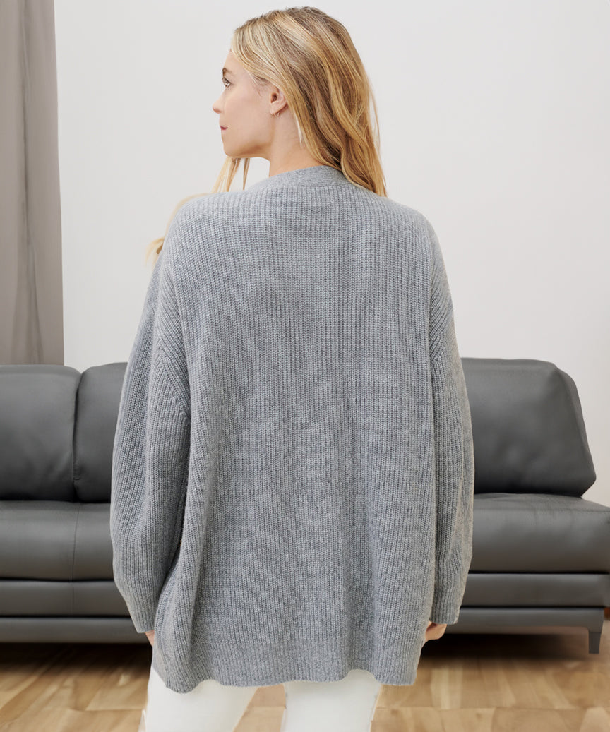 Johanna Oversized Button-Up Cardigan