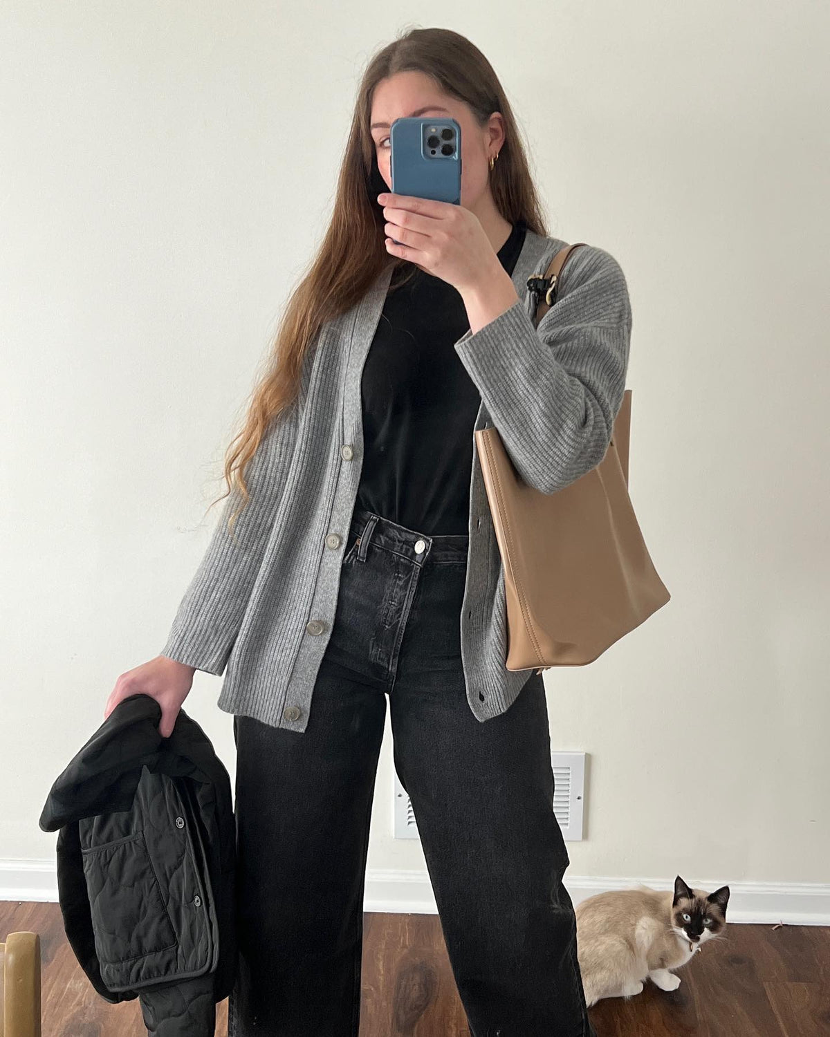 Johanna Oversized Button-Up Cardigan