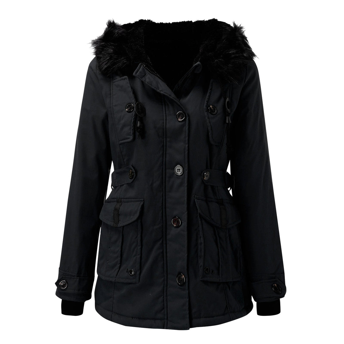 Andrea Longline Hooded Winter Jacket