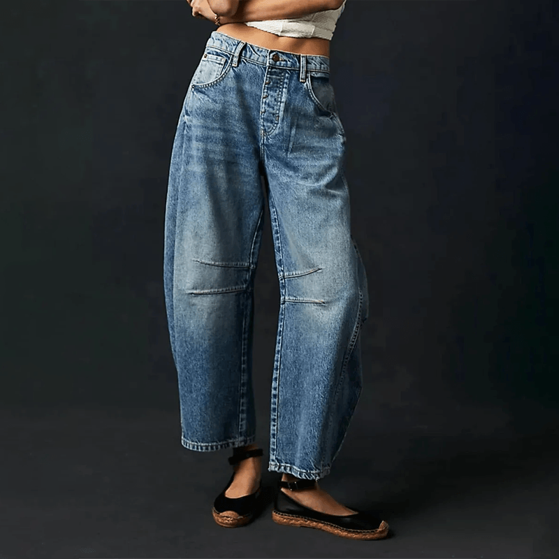 Hanna High-Waist Relaxed Fit Jeans
