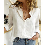 Stefanie Casual Button-Down Blouse