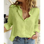 Stefanie Casual Button-Down Blouse