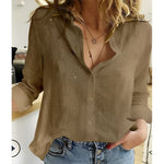 Stefanie Casual Button-Down Blouse