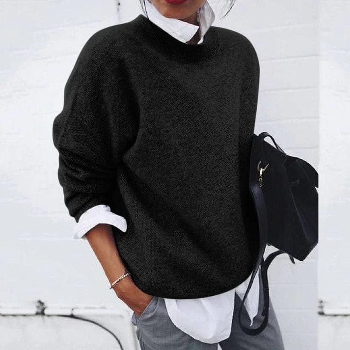 Isabella Relaxed Fit Knit Sweater