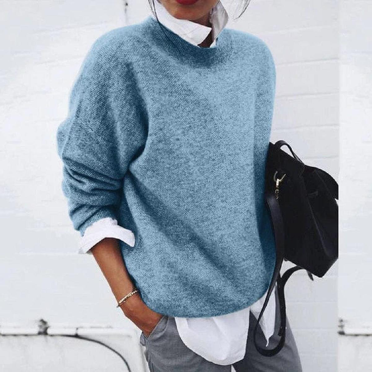 Isabella Relaxed Fit Knit Sweater