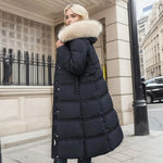 Karin Belted Hooded Quilted Coat