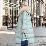 Karin Belted Hooded Quilted Coat