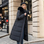 Karin Belted Hooded Quilted Coat