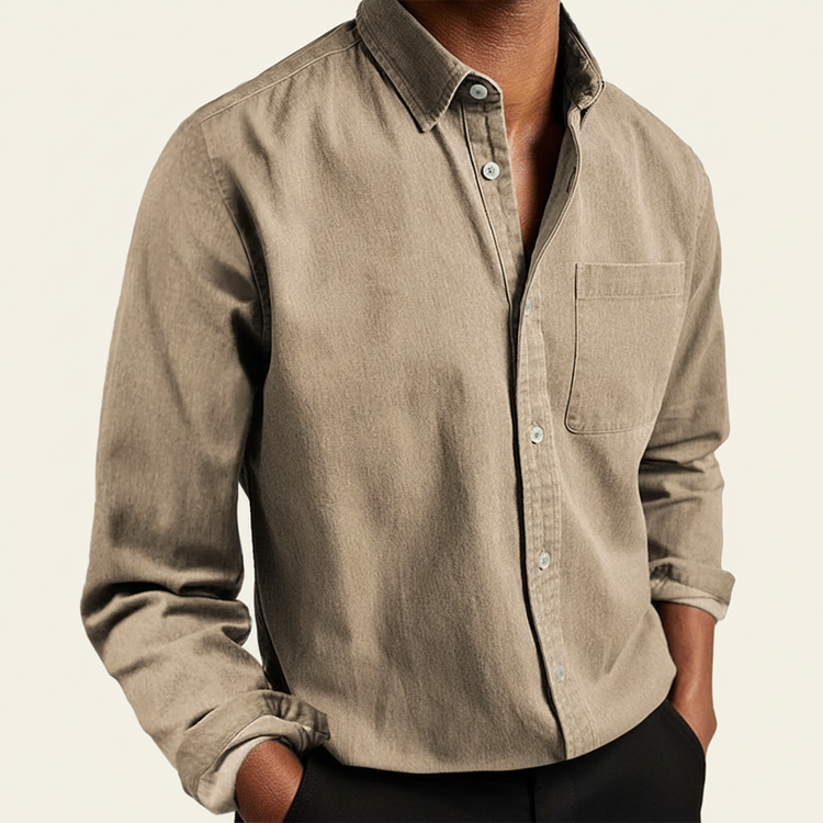 Gunnar Classic Button-Front Pocket Shirt