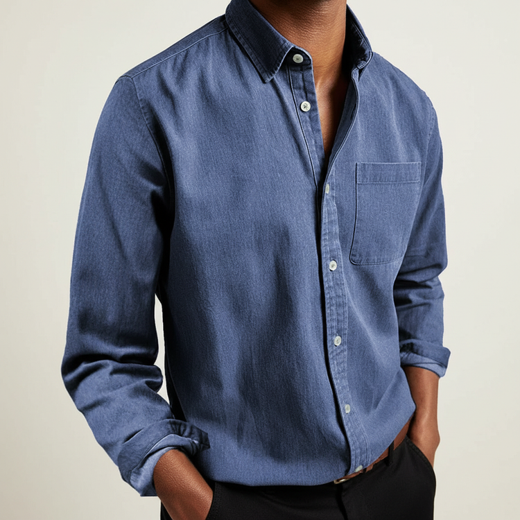Gunnar Classic Button-Front Pocket Shirt