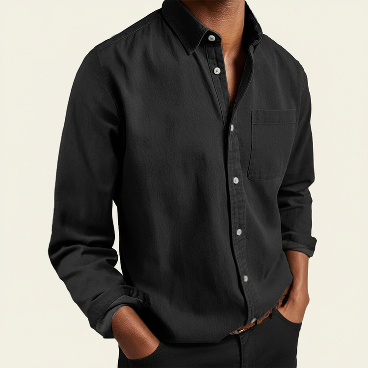 Gunnar Classic Button-Front Pocket Shirt